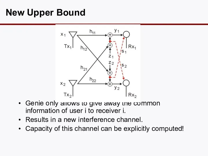 New Upper Bound Genie only allows to give away the common