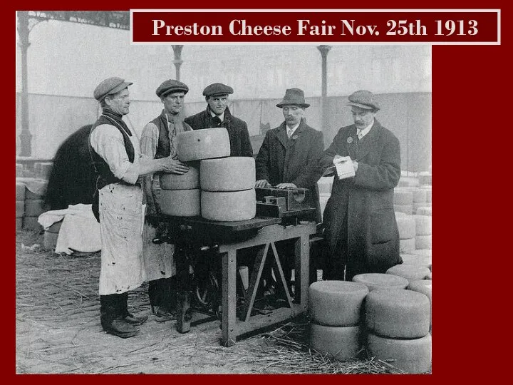 Preston Cheese Fair Nov. 25th 1913