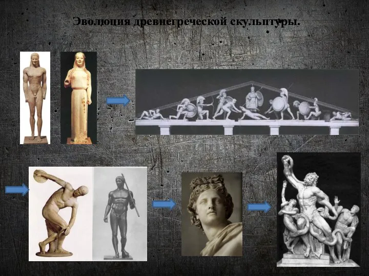 Эволюция древнегреческой скульптуры.