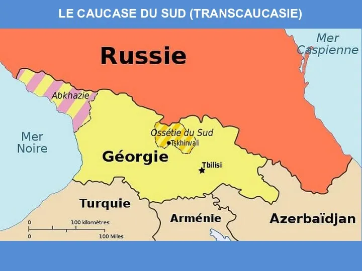 LE CAUCASE DU SUD (TRANSCAUCASIE)