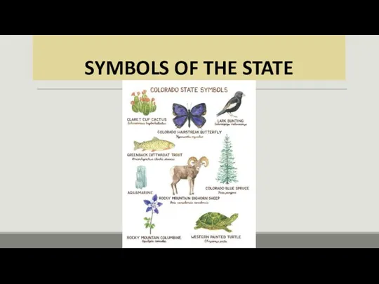 SYMBOLS OF THE STATE