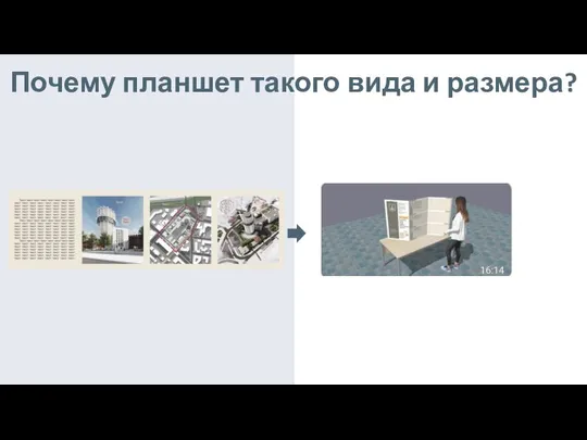 Почему планшет такого вида и размера?