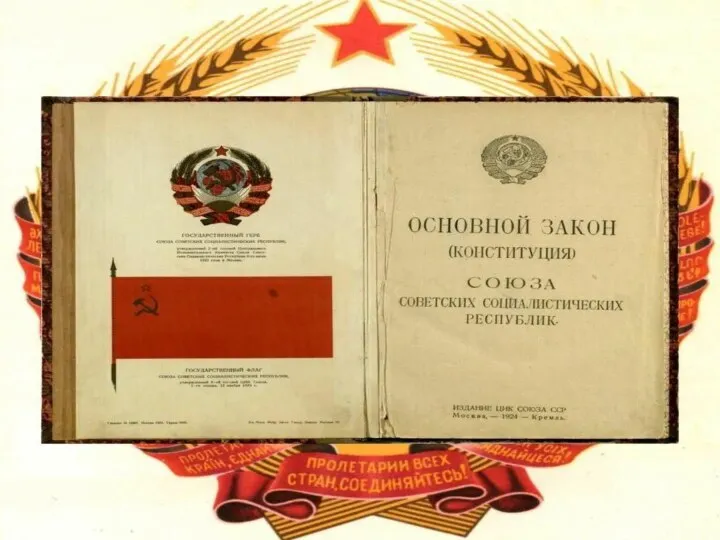 Конституция СССР 1924 г. Конституция СССР 1924 года — первый основной