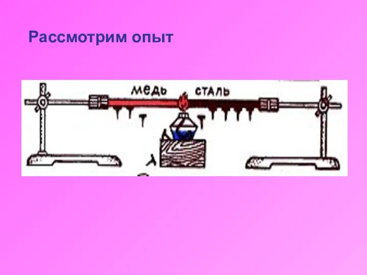 Рассмотрим опыт