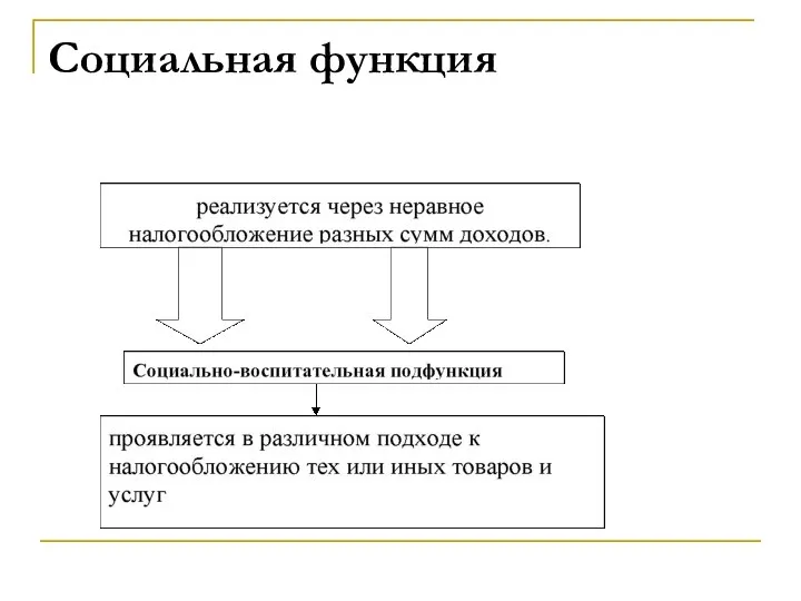 Социальная функция