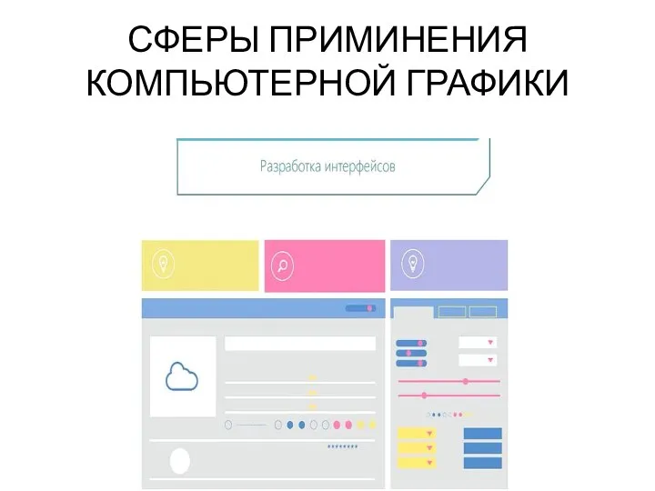 СФЕРЫ ПРИМИНЕНИЯ КОМПЬЮТЕРНОЙ ГРАФИКИ