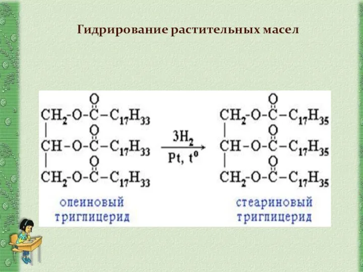 Гидрирование растительных масел