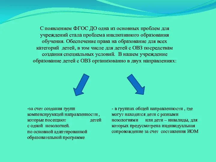 С появлением ФГОС ДО одна из основных проблем для учреждений стала