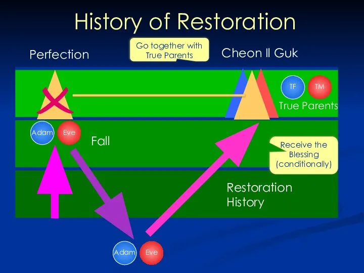 Perfection Fall History of Restoration Restoration History True Parents Cheon Il