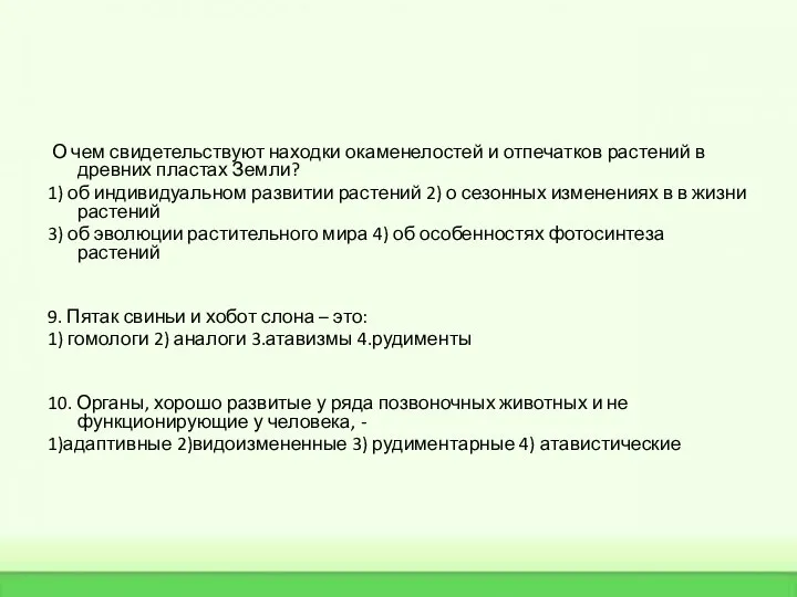 О чем свидетельствуют находки окаменелостей и отпечатков растений в древних пластах