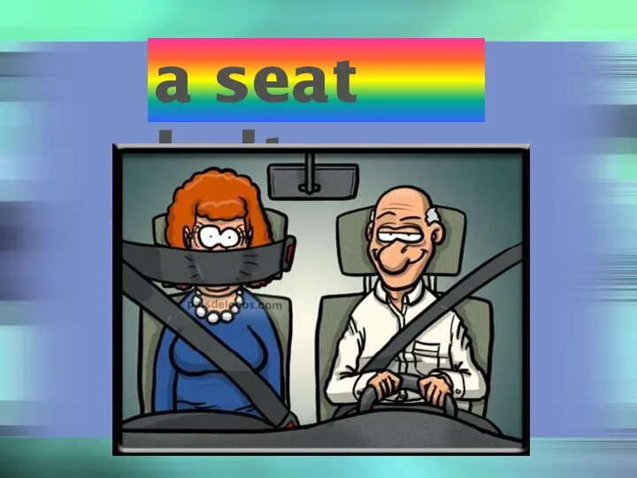a seat belt
