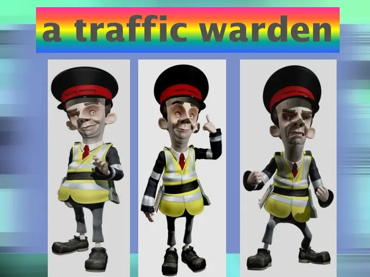 a traffic warden