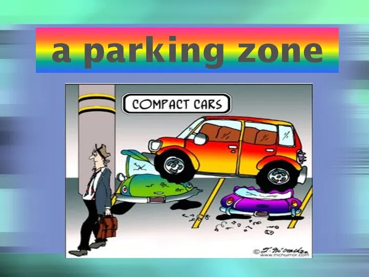 a parking zone