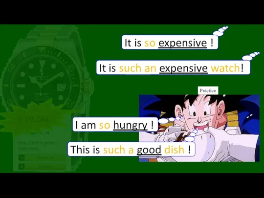 It is so expensive ! It is such an expensive watch