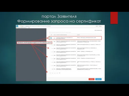 портал Заявителя Формирование запроса на сертификат