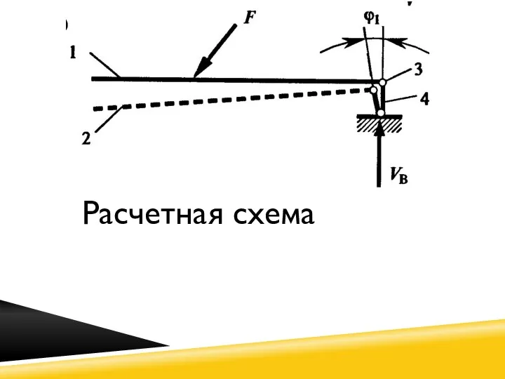 Расчетная схема