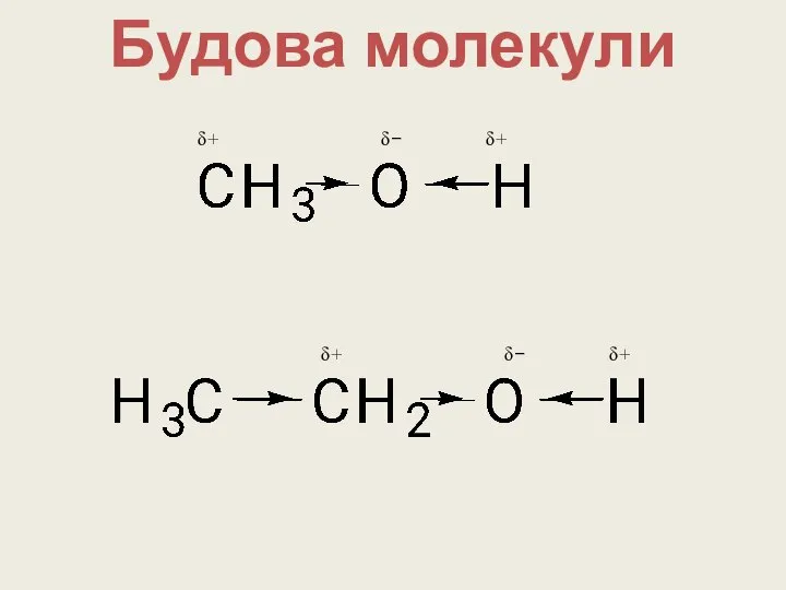 Будова молекули